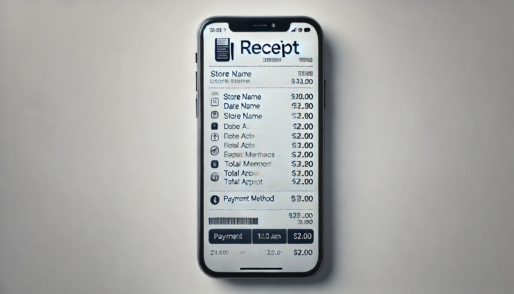 Digital Receipt