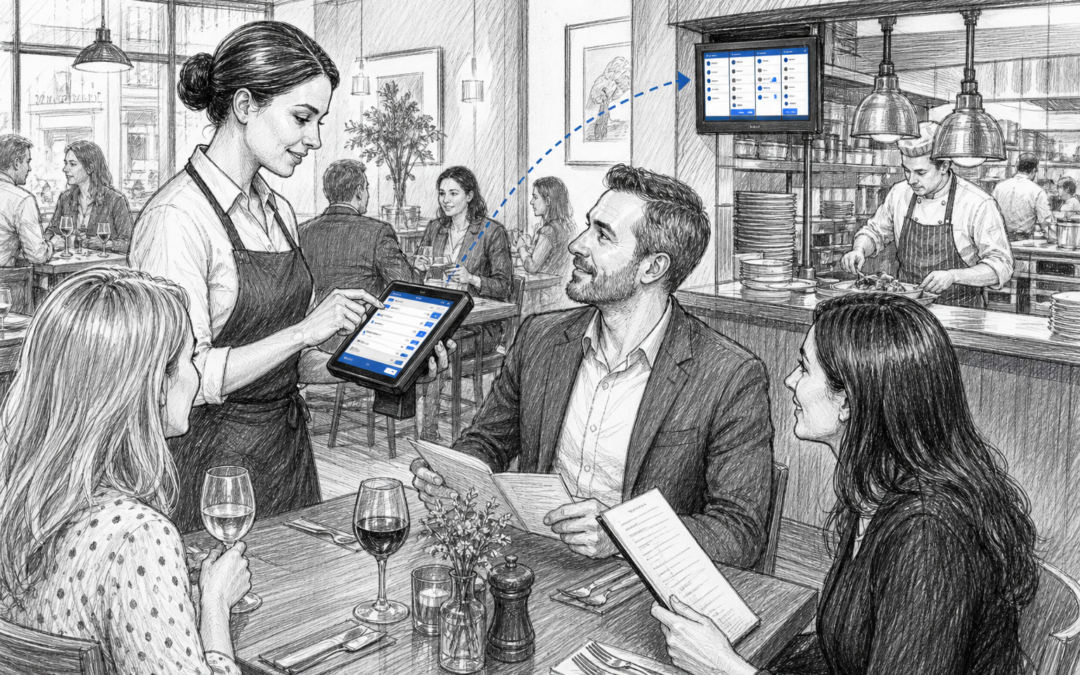 Why Restaurant Table Service Works Better with an EPOS System