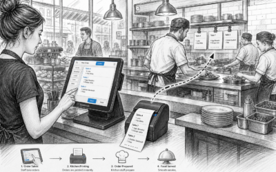 How UK Cafés and Restaurants Benefit from EPOS Kitchen Printing
