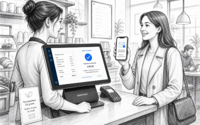 Why Digital Receipts Are a Smart EPOS Upgrade for UK Retail and Hospitality Businesses