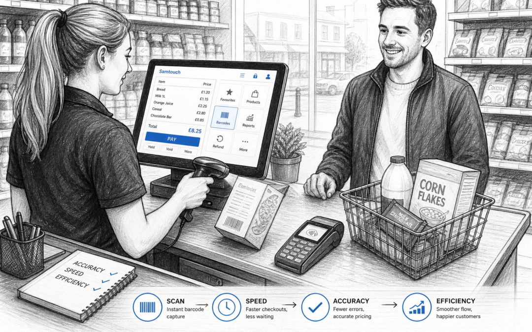 How Barcode Scanning Improves Speed and Accuracy in UK Retail EPOS