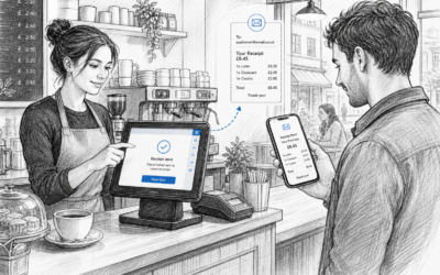 How Digital Receipts Help UK Retail and Hospitality Businesses Cut Paper and Keep Records Simple
