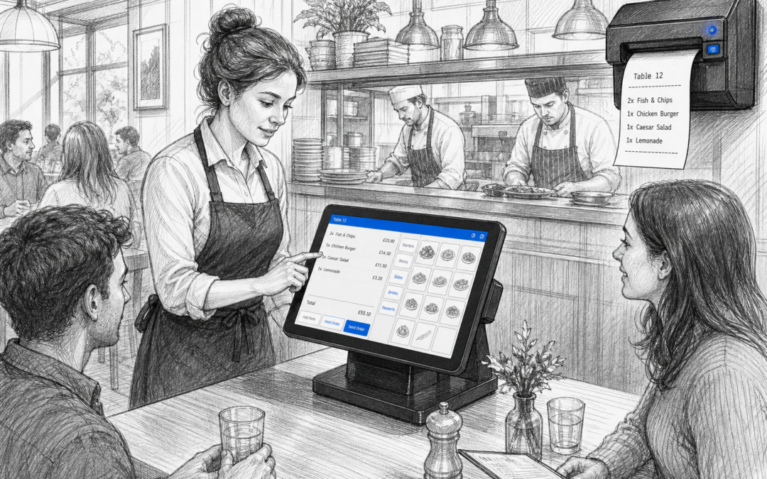 Why Table Service EPOS Helps Restaurants and Cafés Improve Order Accuracy